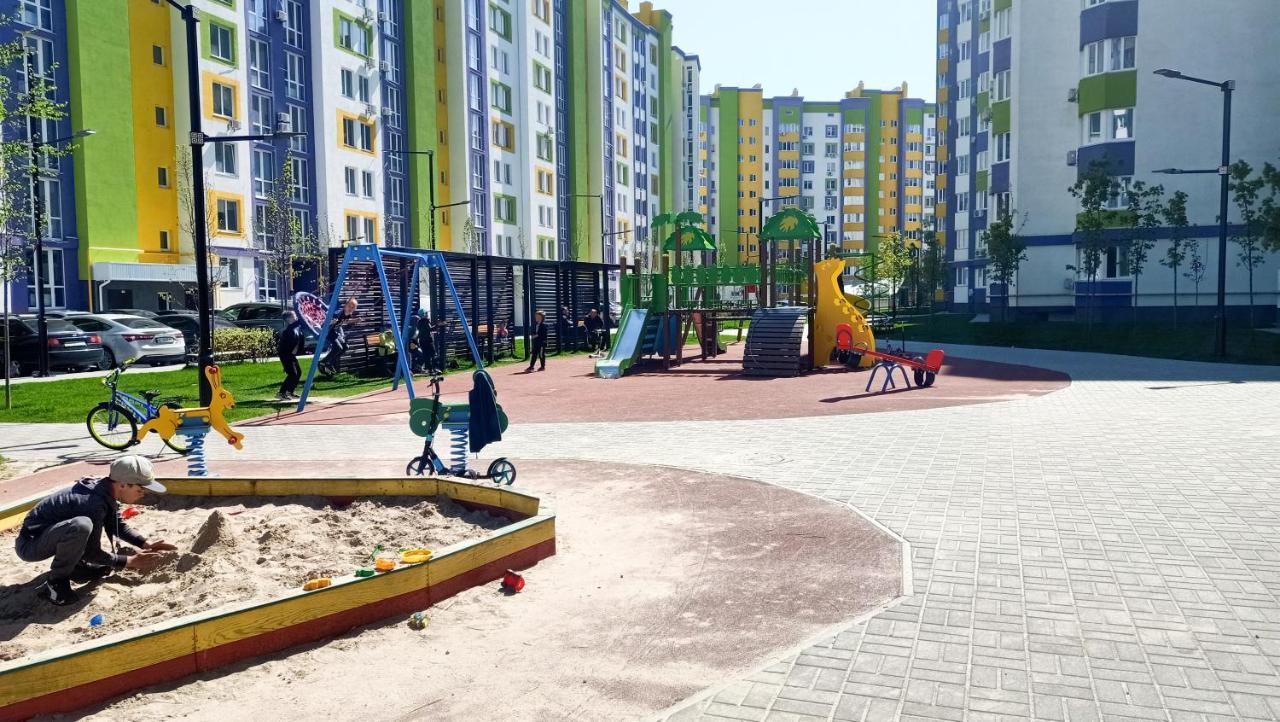 0157 Сучасні Нові Апартаменти Жк Щасливий Kiev Ngoại thất bức ảnh